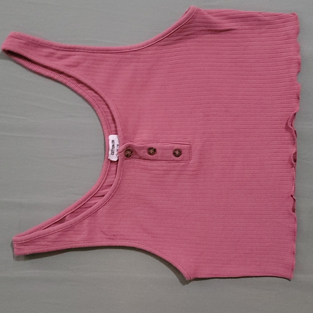 A pink Cotton On tank top